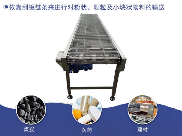 鏈板輸送機應用行業